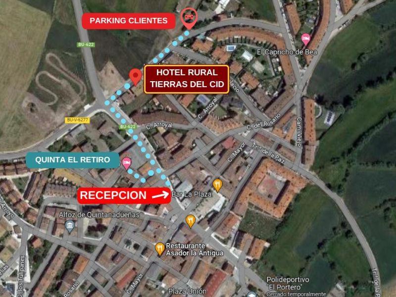 Hotel Rural Tierras Del Cid Quintanadueñas Zewnętrze zdjęcie